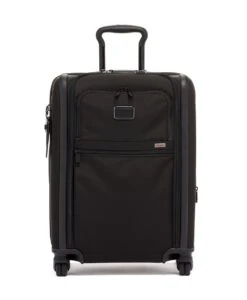 Tumi ALPHA Continental Dual Access 4 Wheeled Carry-On BLACK