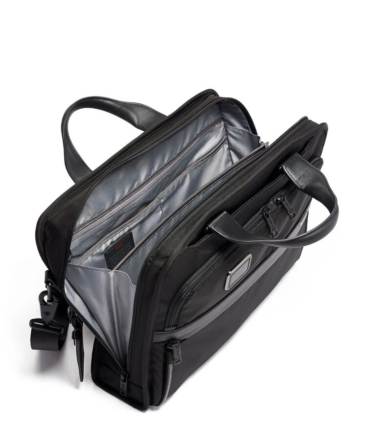 Tumi ALPHA Organizer Portfolio Brief BLACK - Image 2