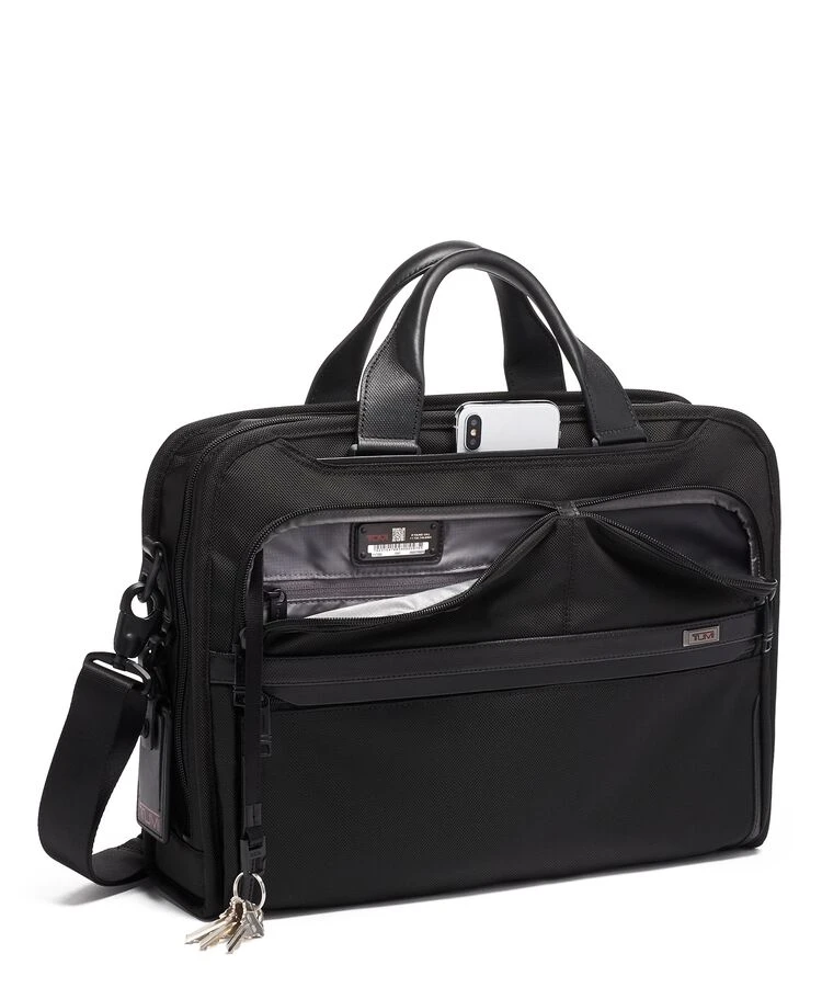 Tumi ALPHA Organizer Portfolio Brief BLACK - Image 3
