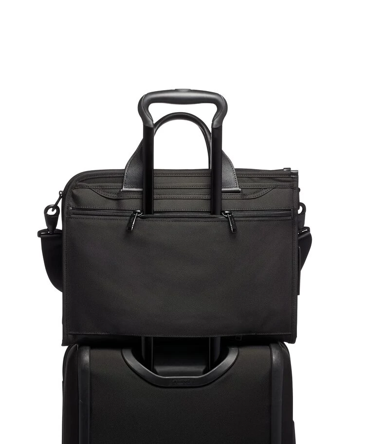 Tumi ALPHA Slim Deluxe Portfolio BLACK - Image 6