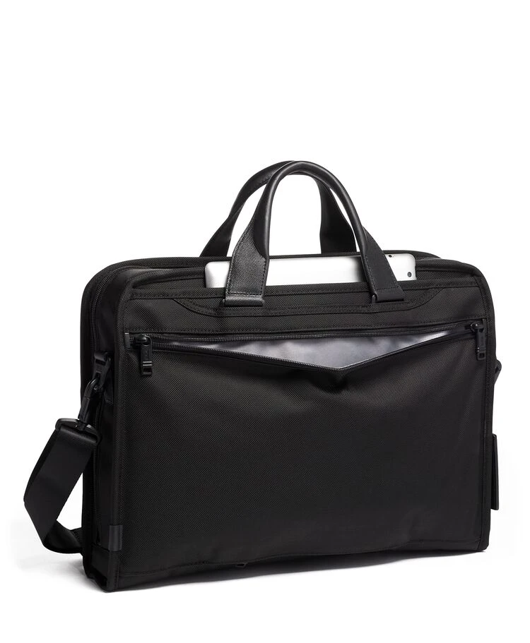 Tumi ALPHA Compact Large Laptop Brief BLACK - Image 5