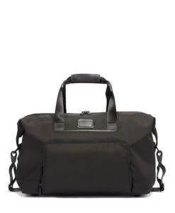Tumi ALPHA Double Expansion Satchel BLACK