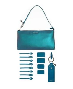 TUMI ACCENTS Tumi Accents Pouch IRIDESCENT BLUE
