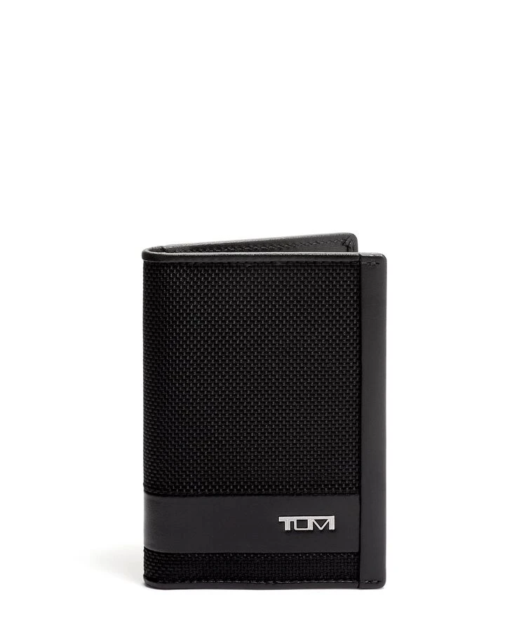 Tumi ALPHA Multi Window Card Case BLACK