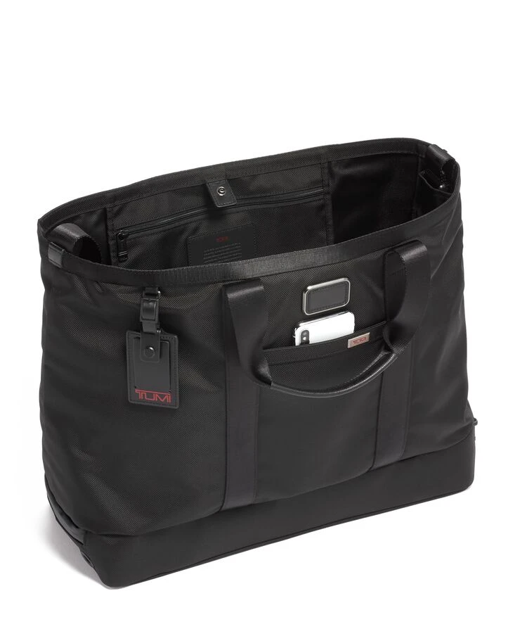 Tumi ALPHA Carryall Tote BLACK - Image 2