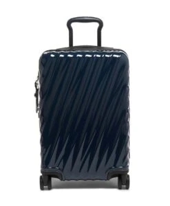 Tumi 19 DEGREE International Expandable 4 Wheeled Carry-On NAVY