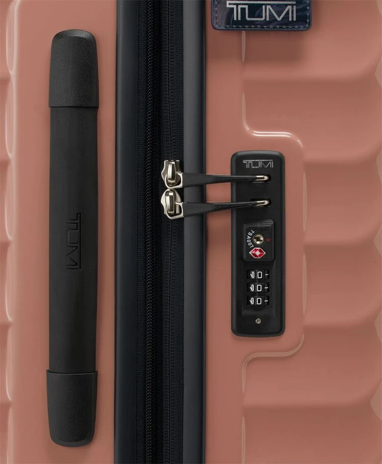 Tumi 19 DEGREE Extended Trip Expandable 4 Wheeled Packing Case BLUSH/NAVY LIQUID PRINT - Image 5