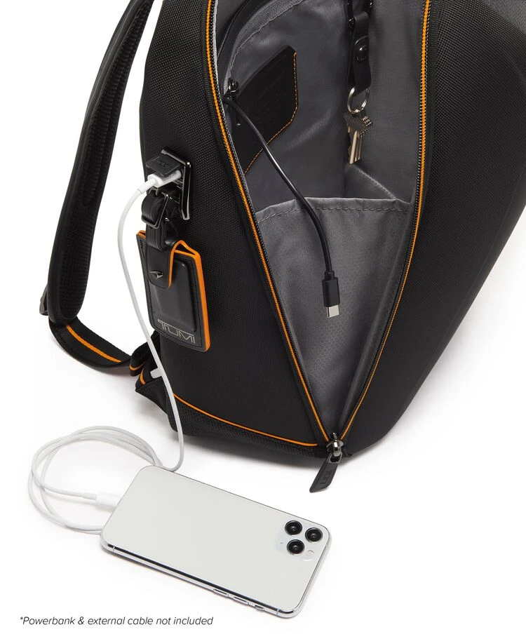 TUMI I MCLAREN Halo Backpack BLACK - Image 4