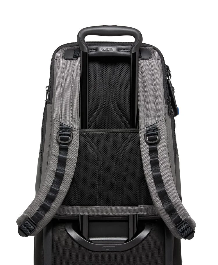 Tumi ALPHA BRAVO Navigation Backpack GREY/BLUE - Image 6
