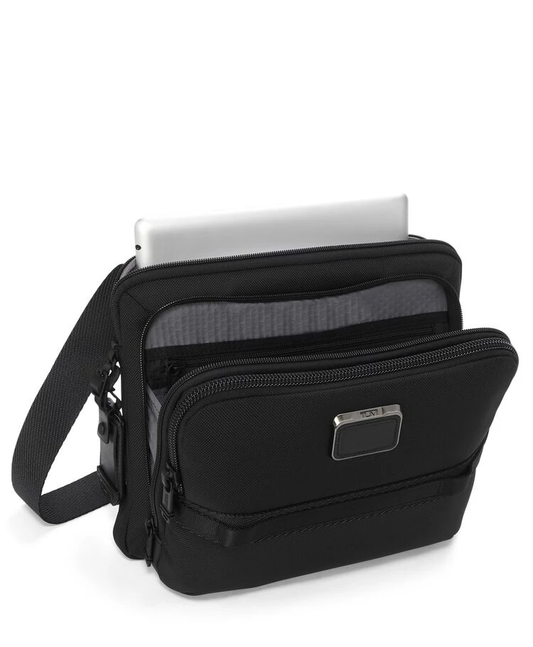 Tumi ALPHA BRAVO Service Crossbody BLACK - Image 2