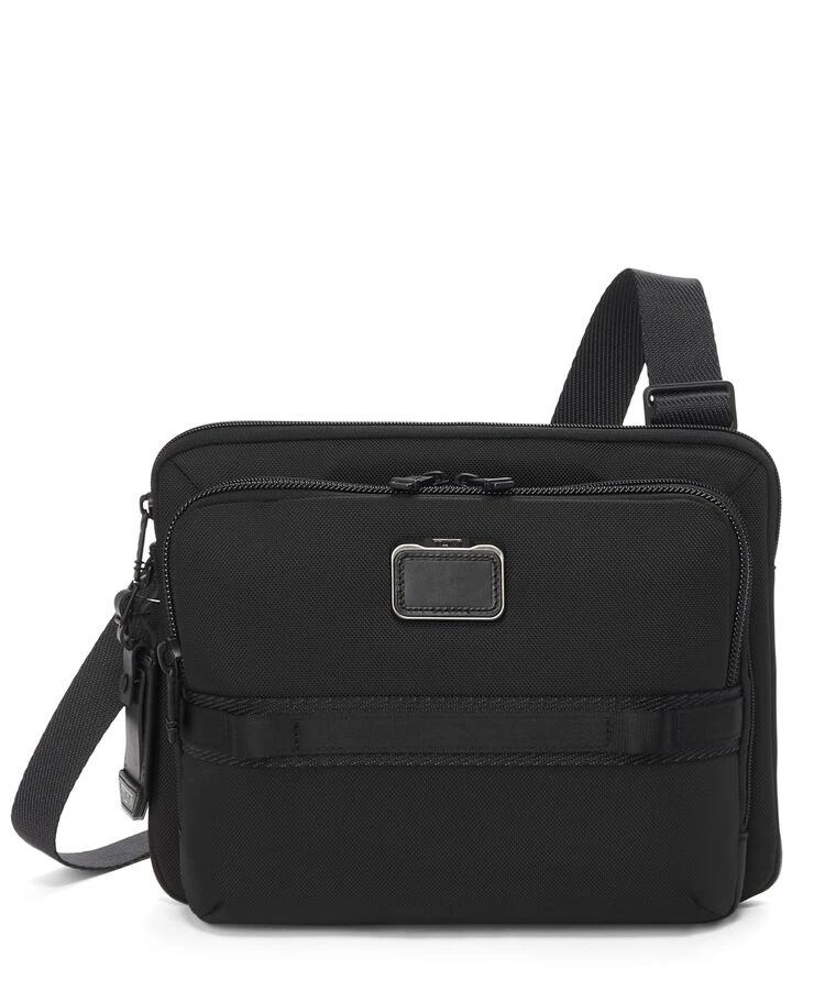 Tumi ALPHA BRAVO Service Crossbody BLACK