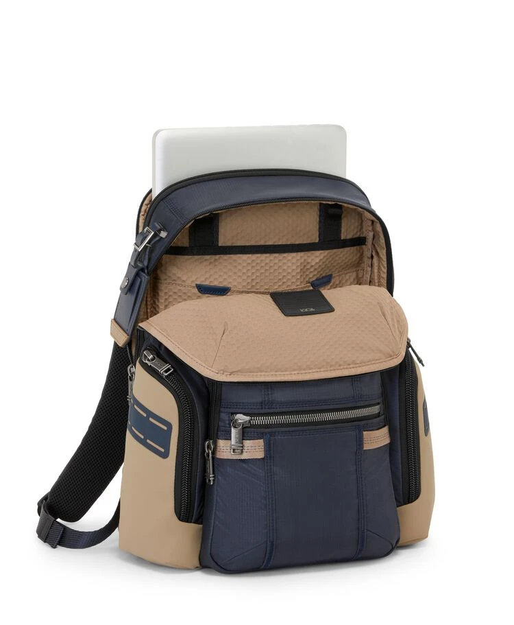 Tumi ALPHA BRAVO Navigation Backpack MIDNIGHT NAVY/KHAKI - Image 2