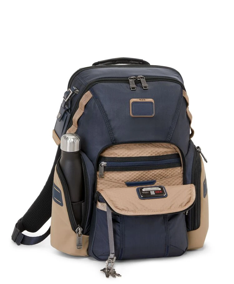Tumi ALPHA BRAVO Navigation Backpack MIDNIGHT NAVY/KHAKI - Image 3