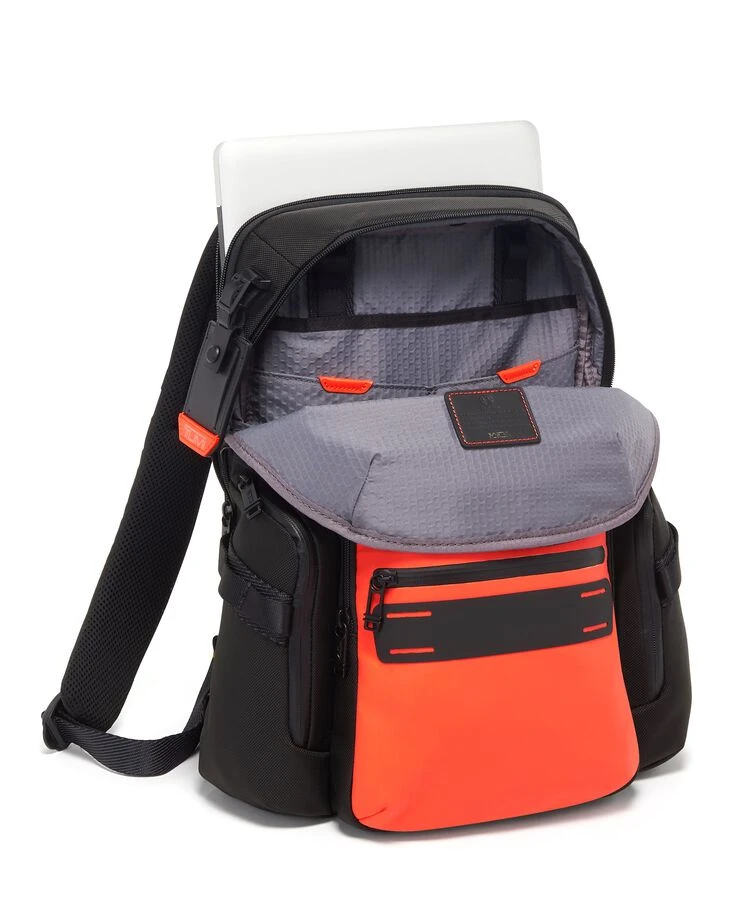 Tumi ALPHA BRAVO Navigation Backpack BONFIRE RED - Image 2