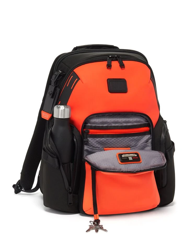 Tumi ALPHA BRAVO Navigation Backpack BONFIRE RED - Image 3