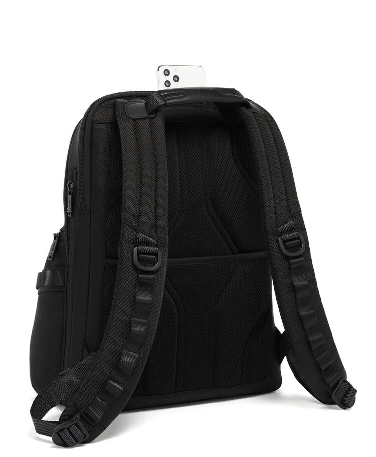 Tumi ALPHA BRAVO Navigation Backpack BONFIRE RED - Image 5