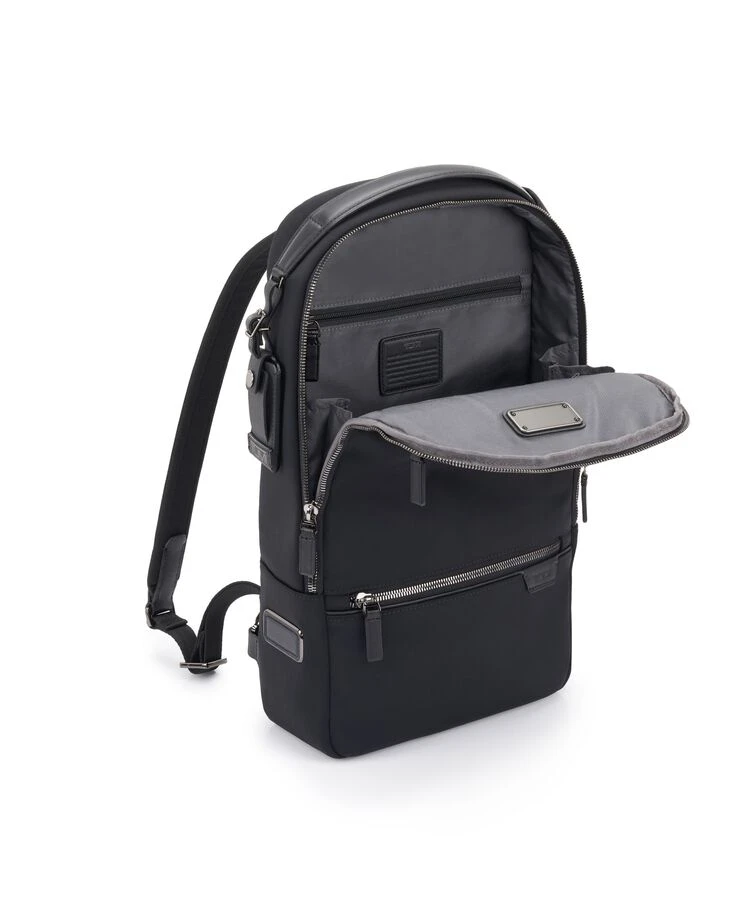 TUMI HARRISON Crawford Slim Backpack BLACK - Image 2