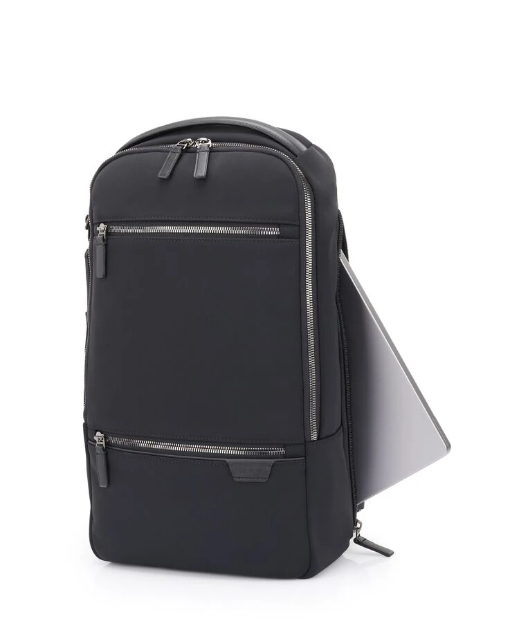 TUMI HARRISON Crawford Slim Backpack BLACK - Image 3