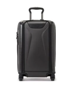 TUMI I MCLAREN Aero International Expandable 4 Wheeled Carry On CARBON