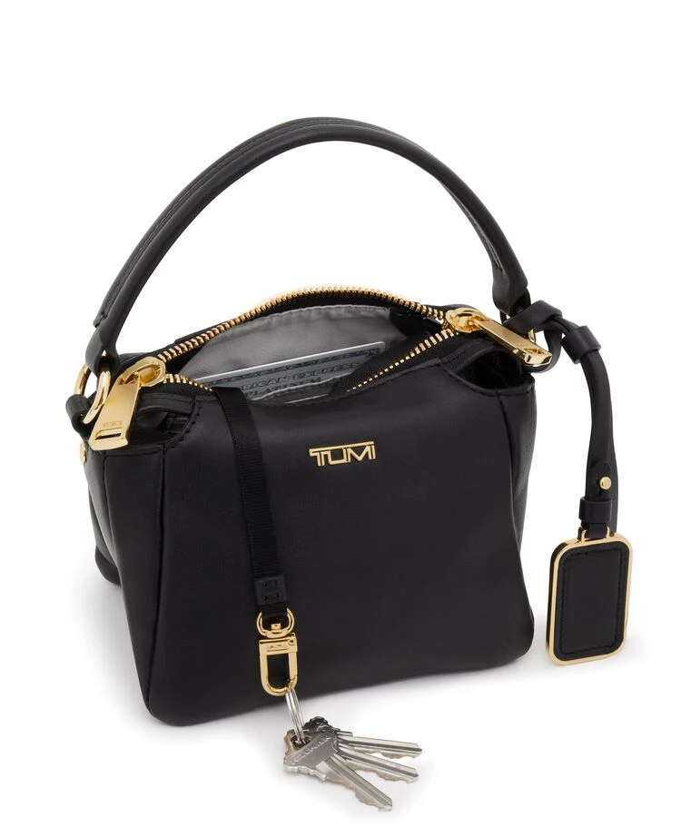 Tumi VOYAGEUR Belle Micro Crossbody BLACK - Image 2