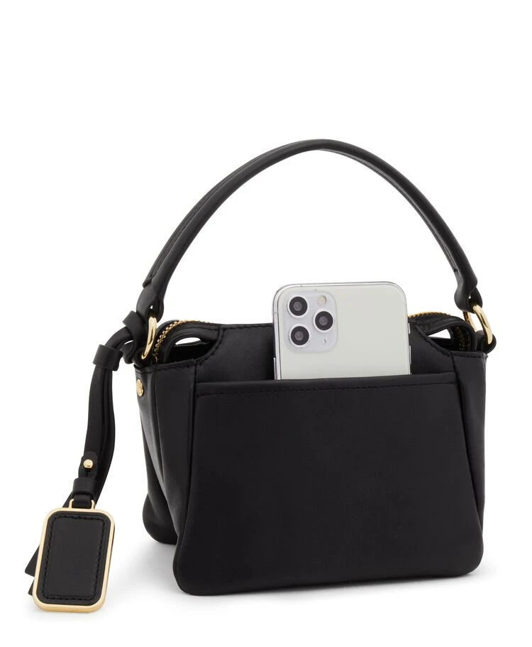 Tumi VOYAGEUR Belle Micro Crossbody BLACK - Image 3