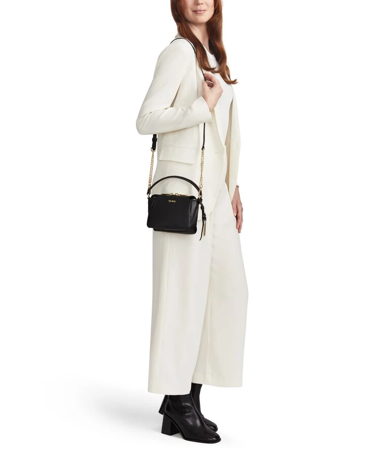 Tumi VOYAGEUR Belle Micro Crossbody BLACK - Image 4