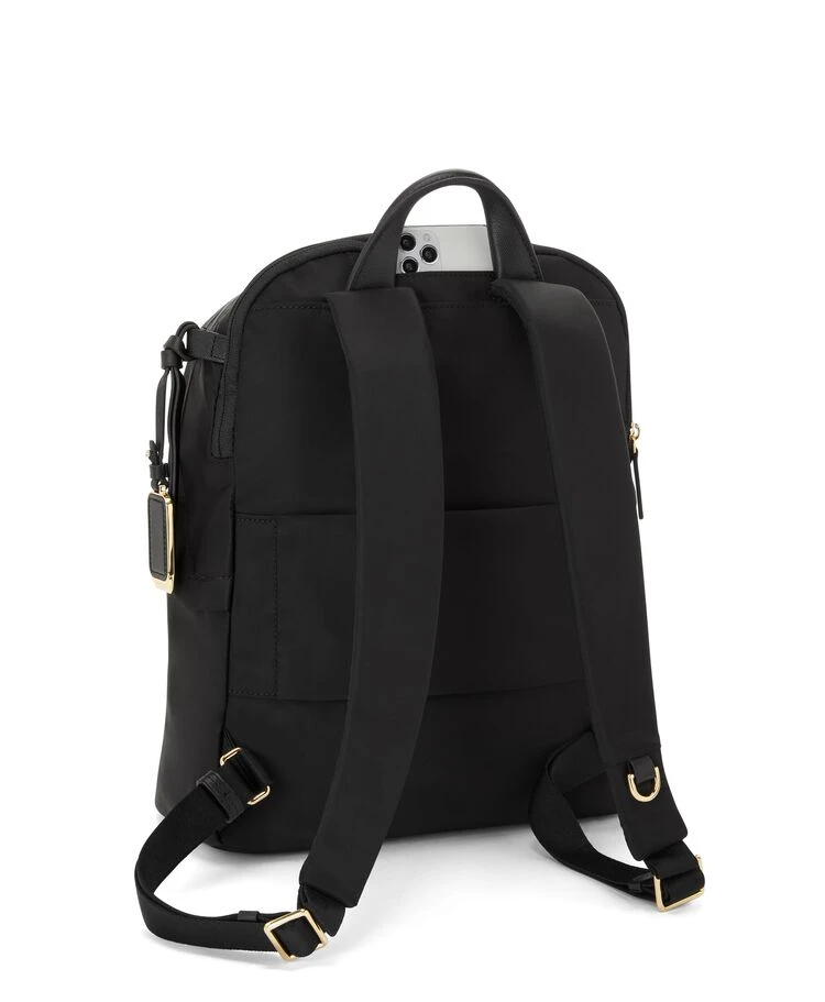 Tumi VOYAGEUR Halsey Backpack BLACK/GOLD - Image 5