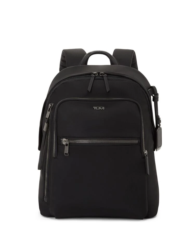 Tumi VOYAGEUR Halsey Backpack BLACK/GUNMETAL