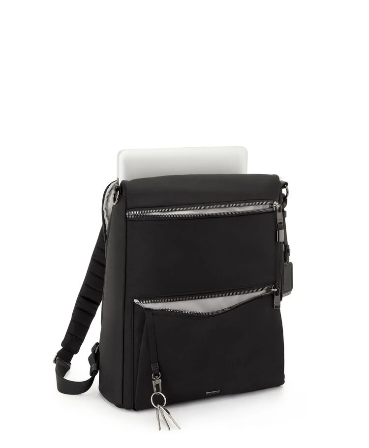 Tumi VOYAGEUR Leigh Backpack/Tote BLACK/GUNMETAL - Image 2