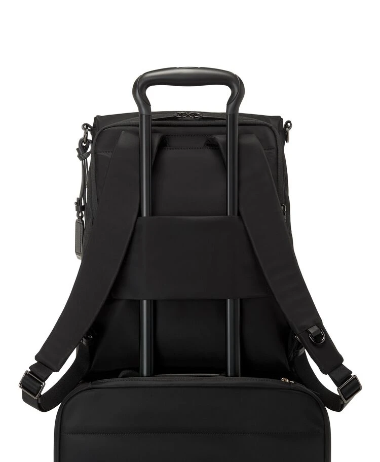 Tumi VOYAGEUR Leigh Backpack/Tote BLACK/GUNMETAL - Image 5