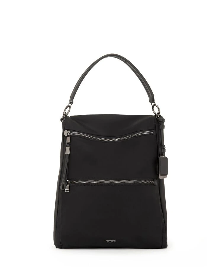 Tumi VOYAGEUR Leigh Backpack/Tote BLACK/GUNMETAL
