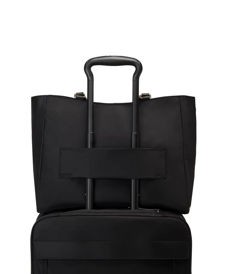 Tumi VOYAGEUR Valetta Large Tote BLACK/GOLD - Image 5