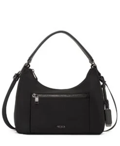 Tumi VOYAGEUR Adelaide Hobo Crossbody BLACK/GUNMETAL