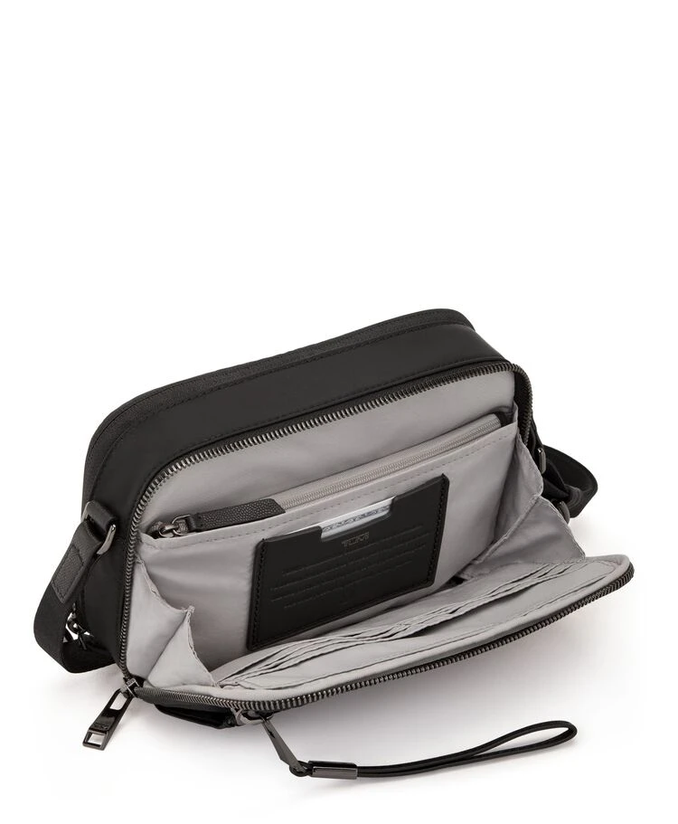 Tumi VOYAGEUR Langley Crossbody BLACK/GUNMETAL - Image 3
