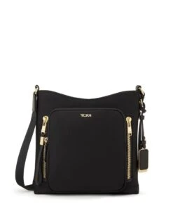 Tumi VOYAGEUR Tyler Crossbody BLACK/GOLD