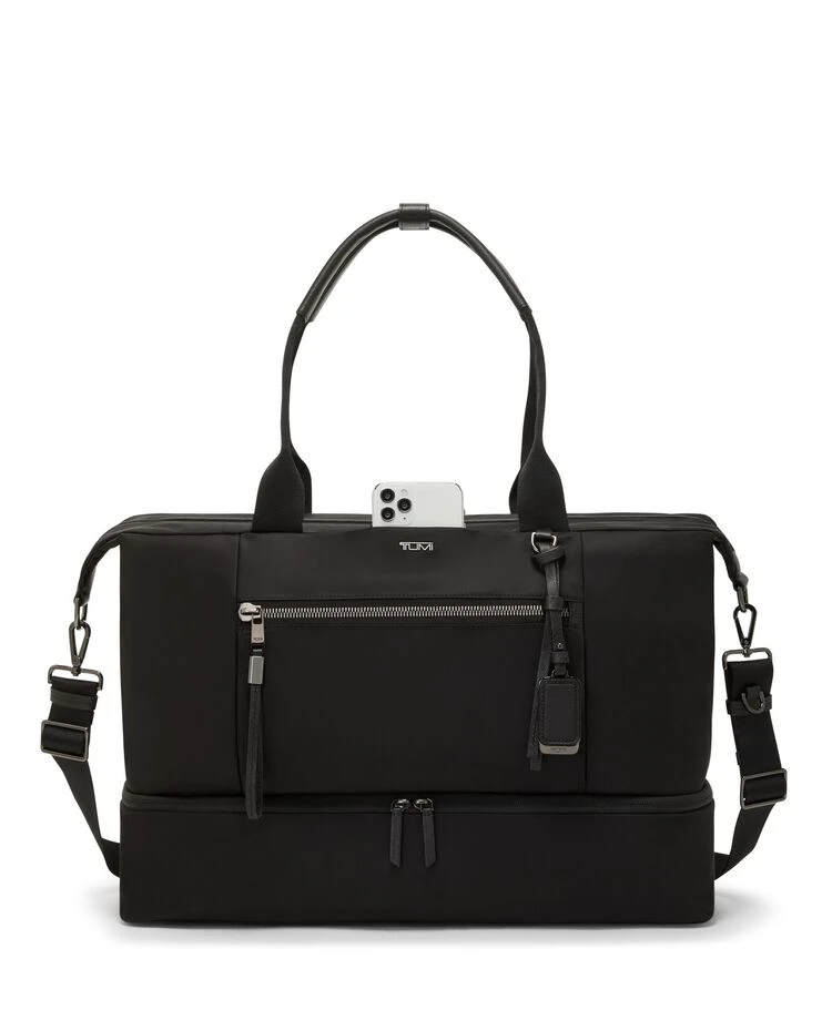 Tumi VOYAGEUR Contine Weekender BLACK/GUNMETAL - Image 5
