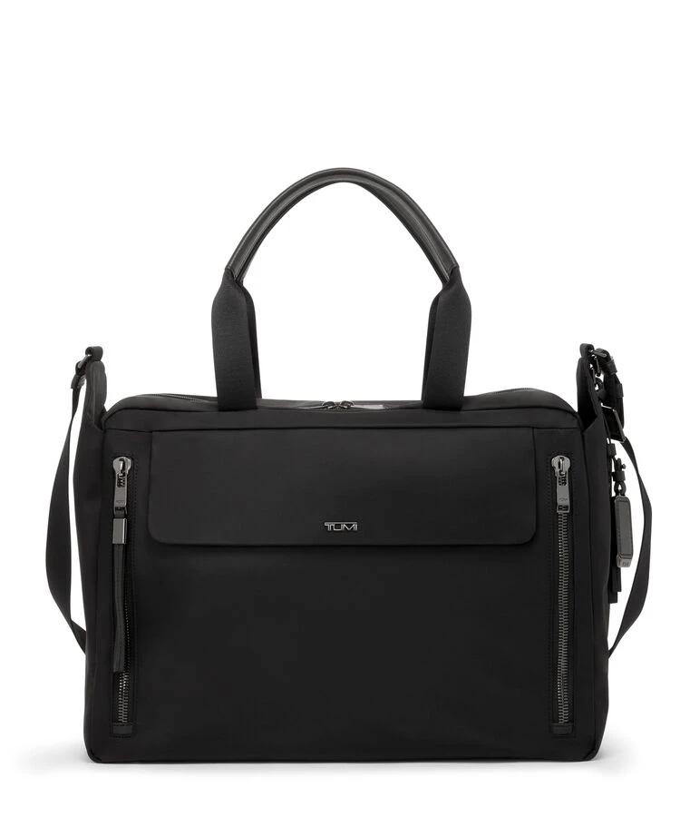 Tumi VOYAGEUR Bevy Boarding Tote BLACK/GUNMETAL