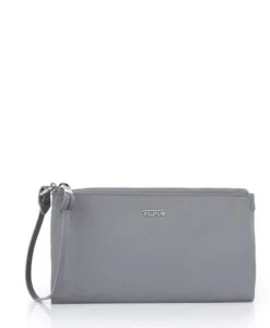 Tumi VOYAGEUR Ankara Wristlet Pouch FOG