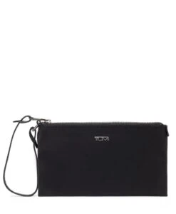 Tumi VOYAGEUR Ankara Wristlet Pouch BLACK/GUNMETAL