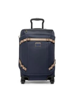 Tumi ALPHA BRAVO International Front Lid Expandable 4 Wheel Carry On MIDNIGHT NAVY/KHAKI