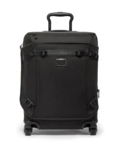 Tumi ALPHA BRAVO Continental Front Lid Expandable 4 Wheel Carry On BLACK