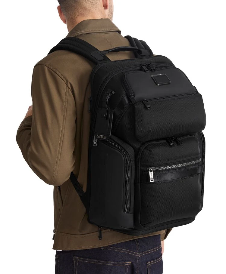 Tumi ALPHA BRAVO Nomadic Backpack BLACK - Image 8