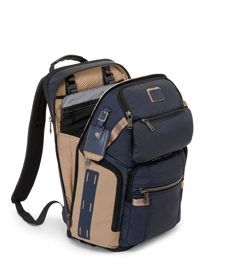 Tumi ALPHA BRAVO Nomadic Backpack MIDNIGHT NAVY/KHAKI - Image 2