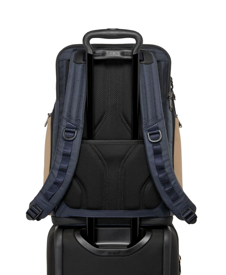 Tumi ALPHA BRAVO Nomadic Backpack MIDNIGHT NAVY/KHAKI - Image 7