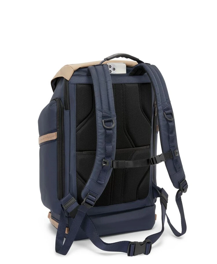Tumi ALPHA BRAVO Expedition Backpack MIDNIGHT NAVY/KHAKI - Image 5