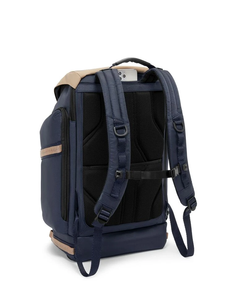 Tumi ALPHA BRAVO Expedition Backpack MIDNIGHT NAVY/KHAKI - Image 7