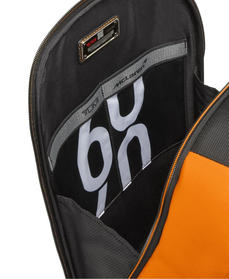 TUMI I MCLAREN Velocity Backpack PAPAYA - Image 8