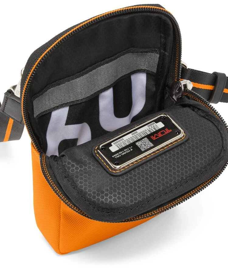 TUMI I MCLAREN Fuel Small Crossbody PAPAYA - Image 4