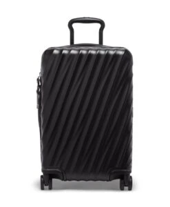 Tumi 19 DEGREE International Expandable 4 Wheeled Carry-On BLACK TEXTURE