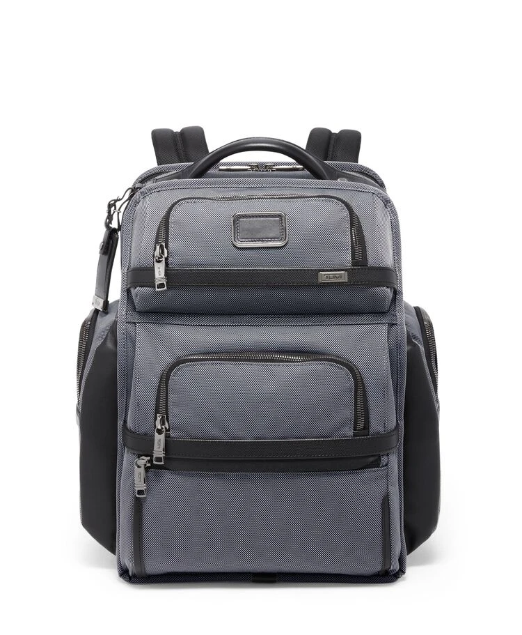 ALPHA X TUMI BRIEF PACK METEOR GREY